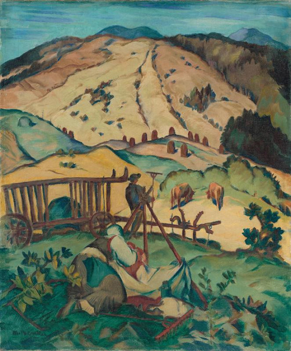 Martin Benka – Pri kolíske 