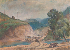 Jozef Fabini – Krajina s cestou 