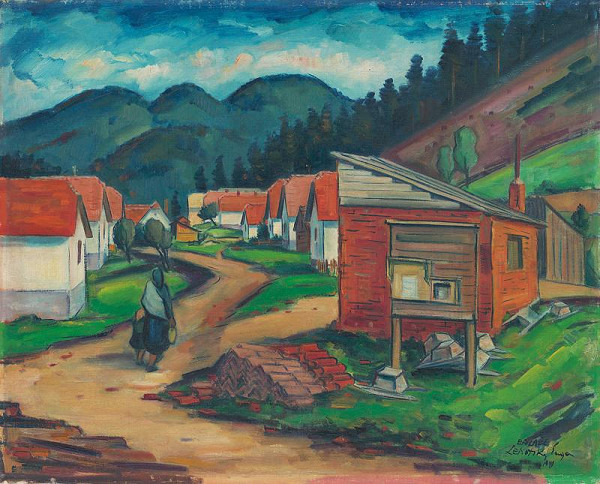 Eugen Lehotský – Partizánska obec Baláže/Nové B 