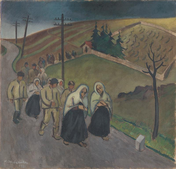 Karol Ondreička st. – Z pohrebu 