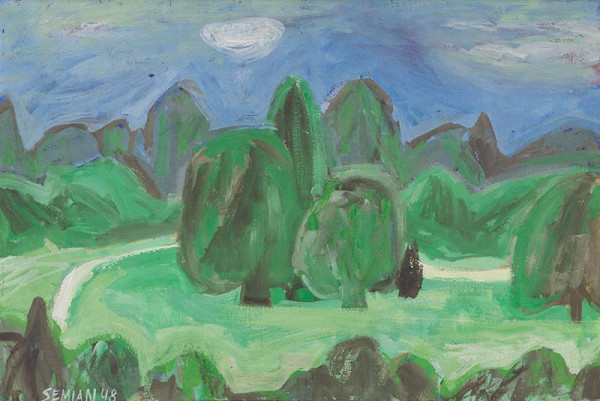 Ervín Semian – V parku 