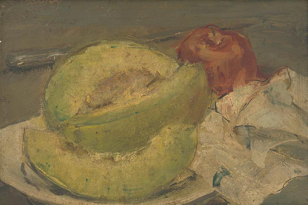 Jozef Jičinský – Zátišie s dyňou 