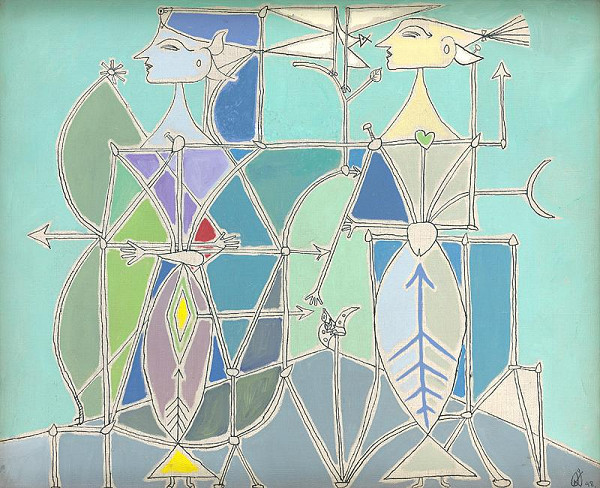 Oscar Dominguez – Dve postavy 