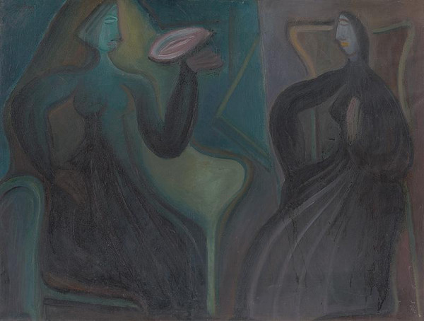 Karol Polónyi – Sediace ženy 