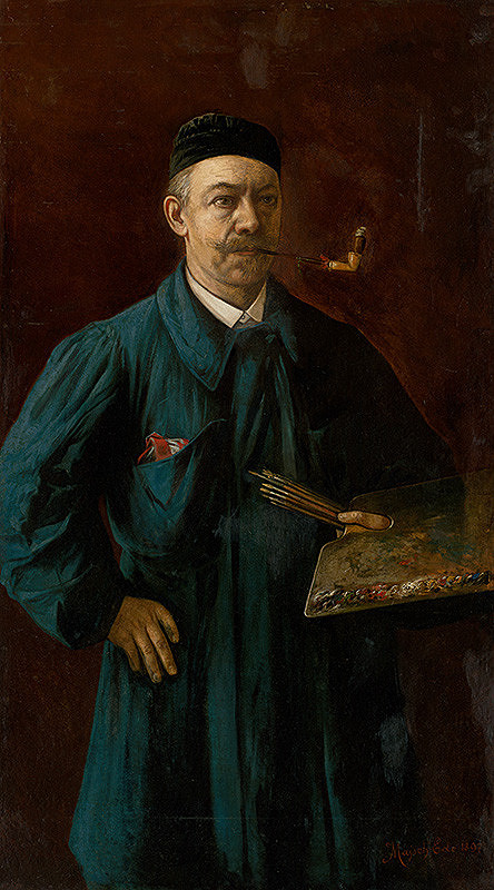 Eduard Majsch – Self-Portrait 