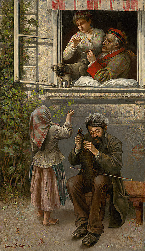 Eduard Majsch – Slepý Jožko (Pouličný huslista) 