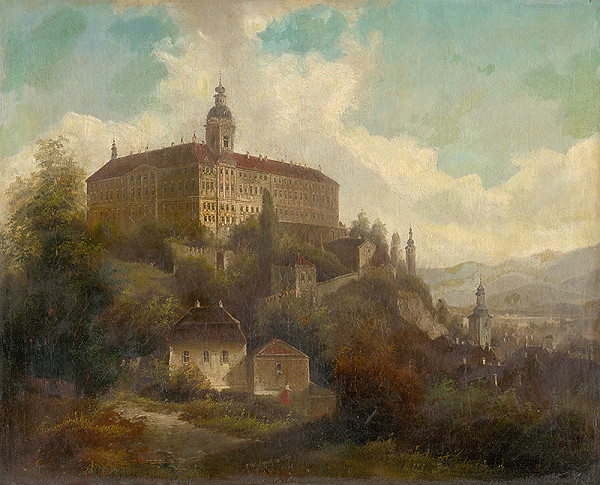 F. W. Jankovský – Landscape with a Castle 