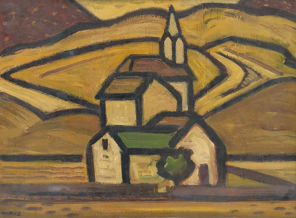 Miloš Alexander Bazovský – Kostol-fara-škola 