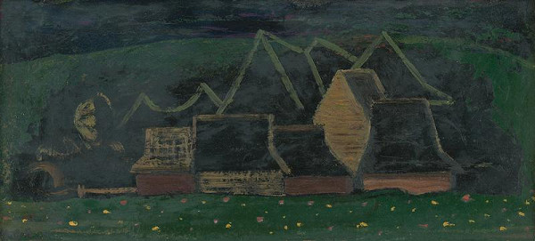 Miloš Alexander Bazovský – Drevená dedina 