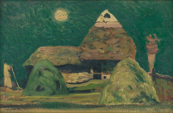 Miloš Alexander Bazovský – Hamlet near Detva 