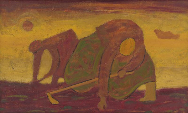 Miloš Alexander Bazovský – Okopávanie 