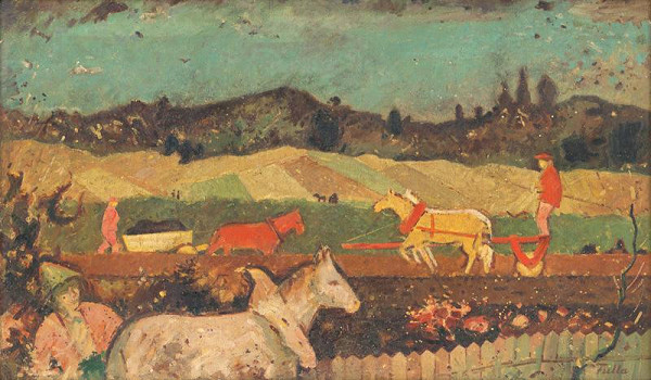 Ľudovít Fulla – Jar v poli