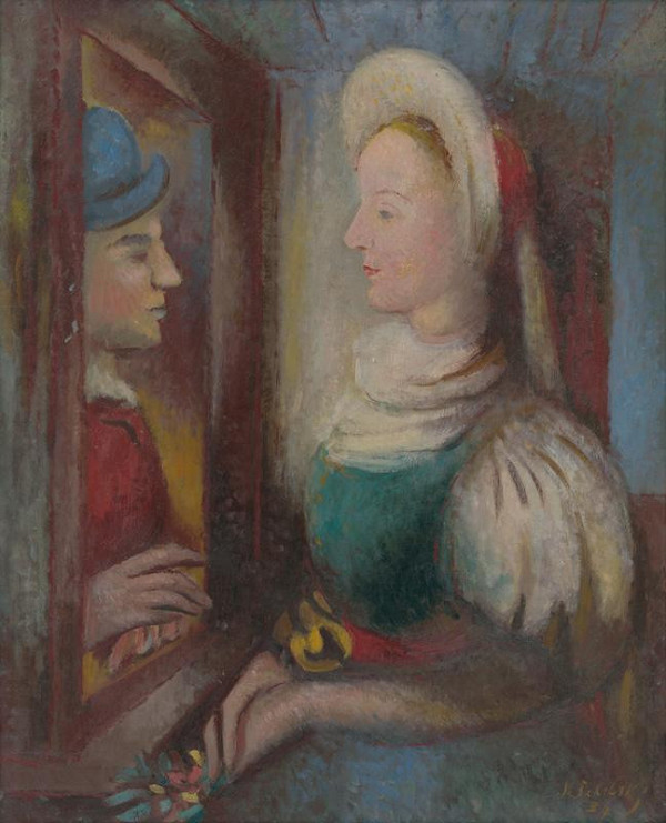 Ján Želibský – At the Window 