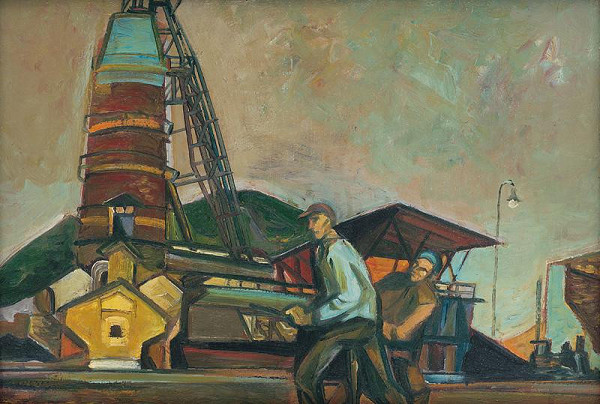 Vincent Hložník – Pri vysokej peci 