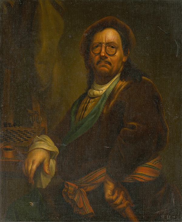 Neznámy maliar – Self-Portrait (Copy by J. Kupecký) 