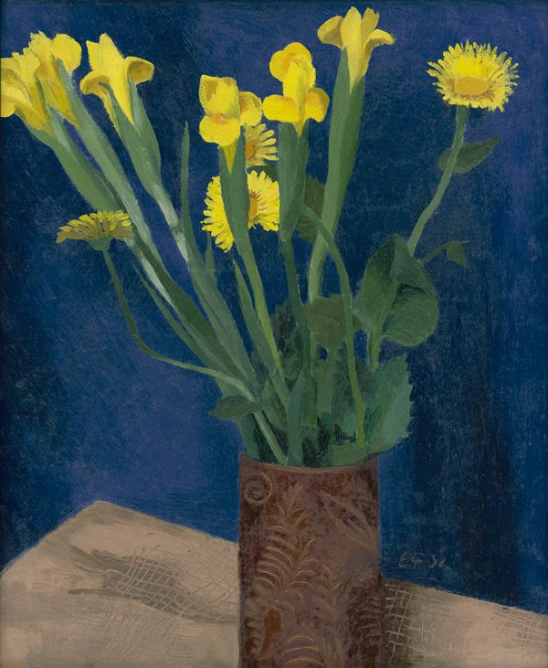 Ester Šimerová-Martinčeková – Kvetinové zátišie 