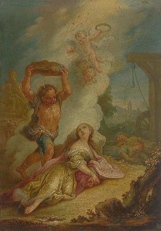 Jozef Adam von Mölck – The Martyrdom of St. Catherine 
