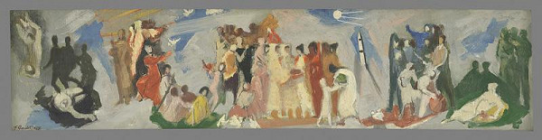 František Gajdoš – Návrh na monumentálnu výzdobu 