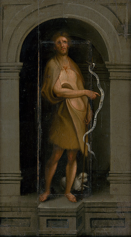 Taliansky maliar z 1. polovice 16. storočia – Svätý Ján Krstiteľ 