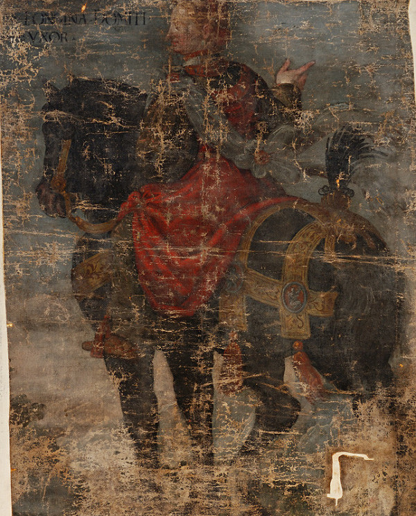 Stredoeurópsky maliar zo začiatku 17. storočia – Equestrian Portrait of the Wife 