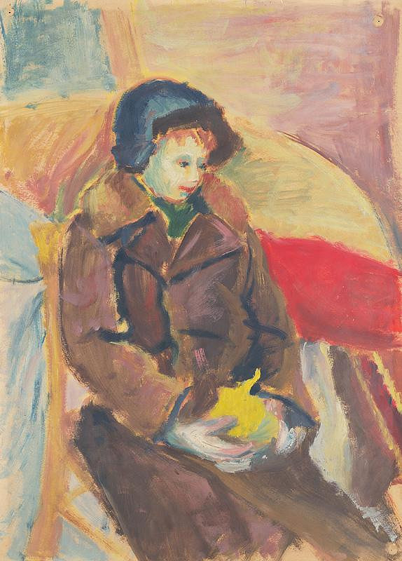 Ján Novák – Seated Boy 