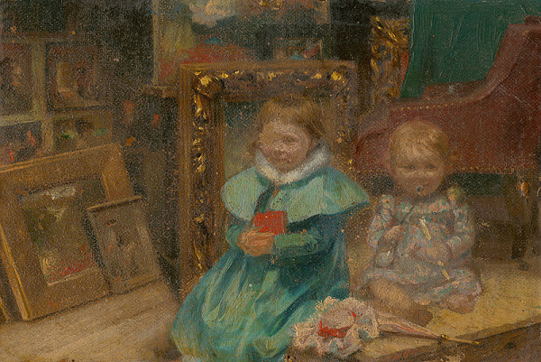 Maximilián Kurth – Umelcove deti v ateliéri 