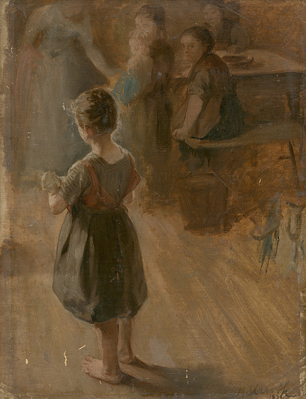 Maximilián Kurth – Návšteva u chorej matky 