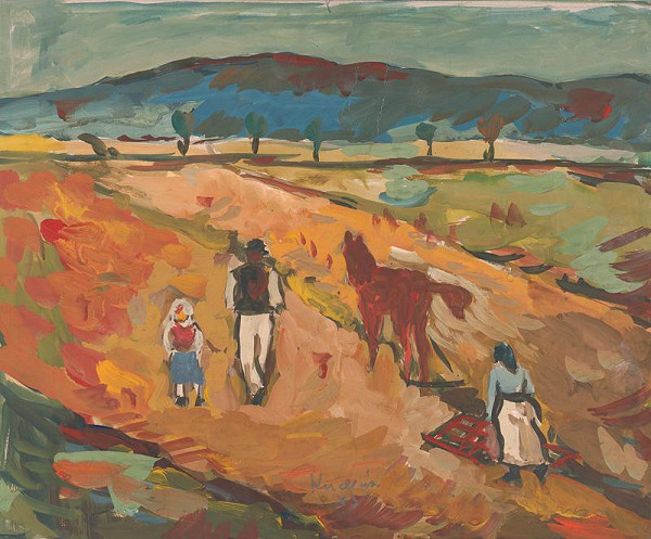 Ľudovít Kudlák – Na poli 