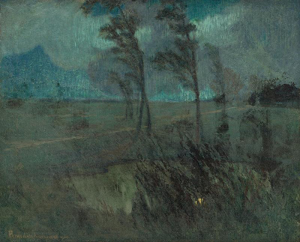 Karol Pongrácz – Krajina vo víchrici 