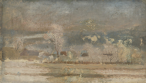 Ferdinand Katona – Winter Landscape 