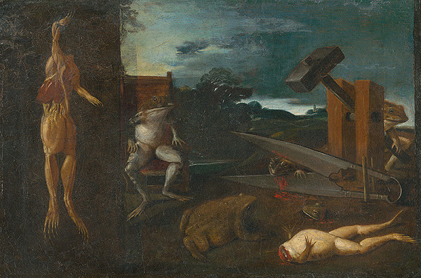 Neznámy maliar – Žabí súd 