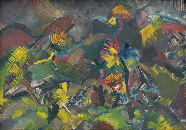 Arnold Peter Weisz-Kubínčan – Mountain Landscape 