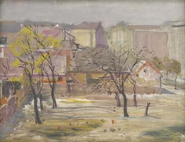 Maximilián Schurmann – Ulica v Bratislave 