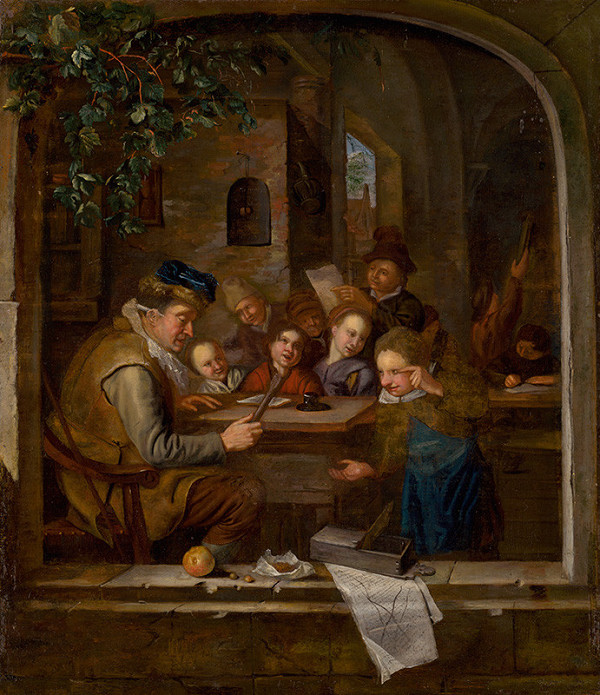 Jan Steen – The Village School 
