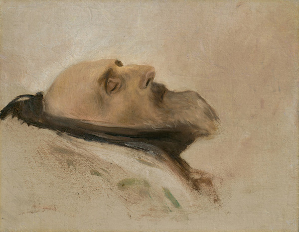 Ladislav Mednyánszky – Hlava mŕtveho otca 