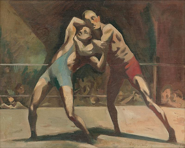 Bedrich Hoffstädter – Zápasníci 