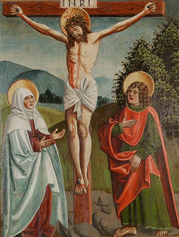 Slovenský maliar z 1. tretiny 16. storočia – Kristus na Hore Olivovej - 2 tabule 