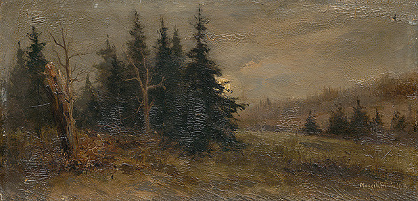 Felicián Moczik – Forest Landscape 