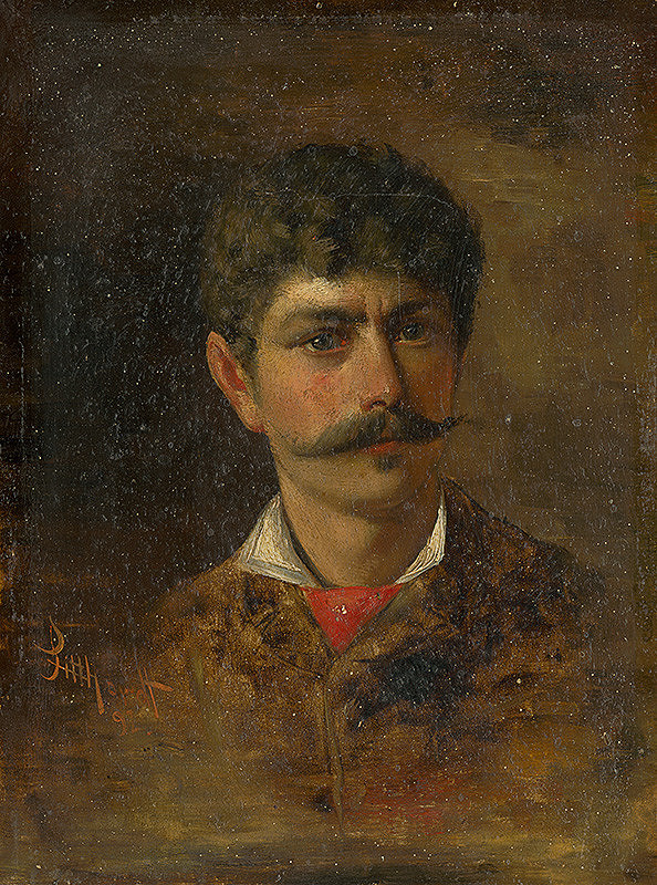 Ľudovít Pitthordt – Man with Moustache 