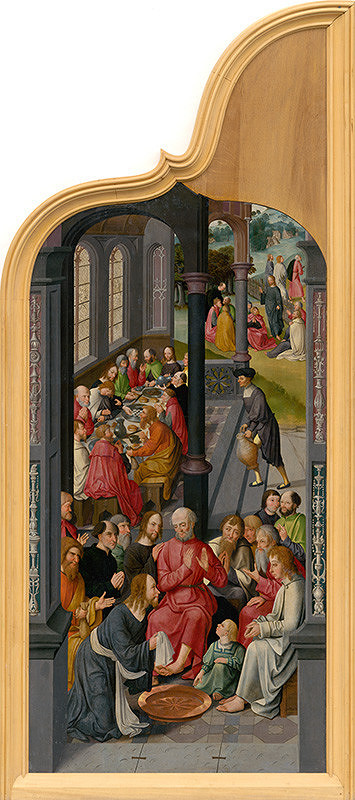 Nizozemský maliar zo začiatku 16. storočia, Majster z Alkmaaru – Last Supper 