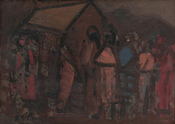 Ján Želibský – Night Scene I.  