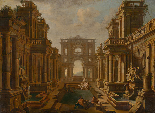 Taliansky maliar z 2. polovice 18. storočia – Dávid a Betsabe 