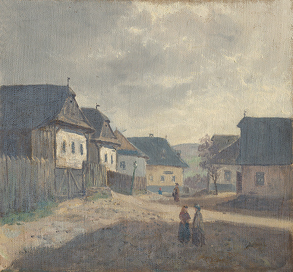 Jan Novopacký – Dedinské námestie