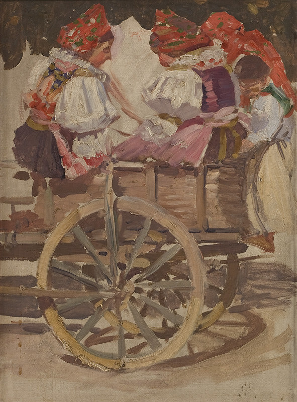 Joža Úprka – Odvážanie perín 