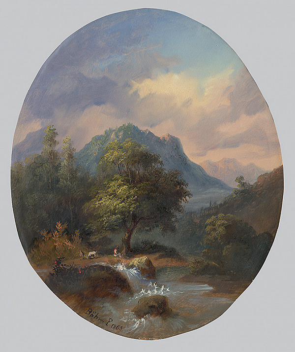 Pál Böhm – Tatra Landscape 