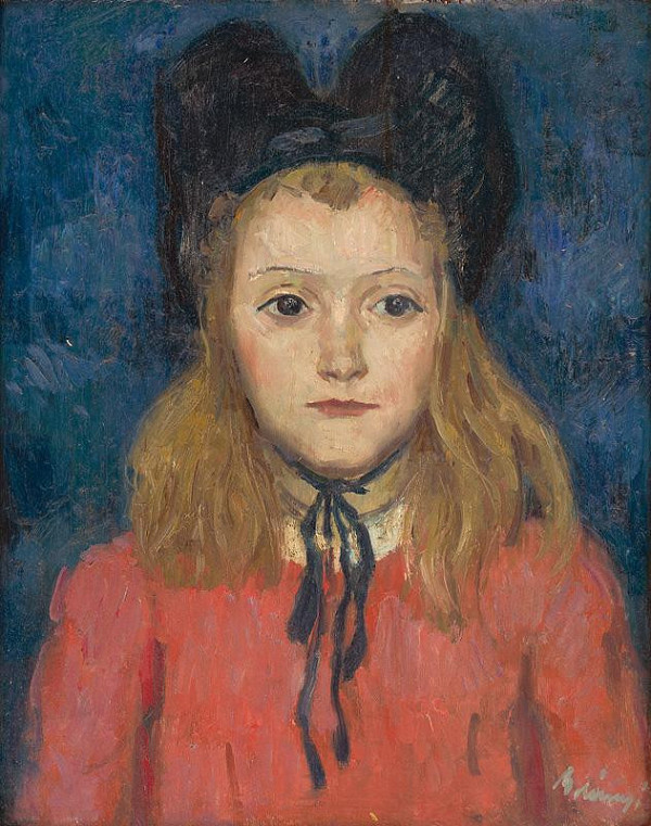 Viktor Belányi – Dievčatko v klobúku 