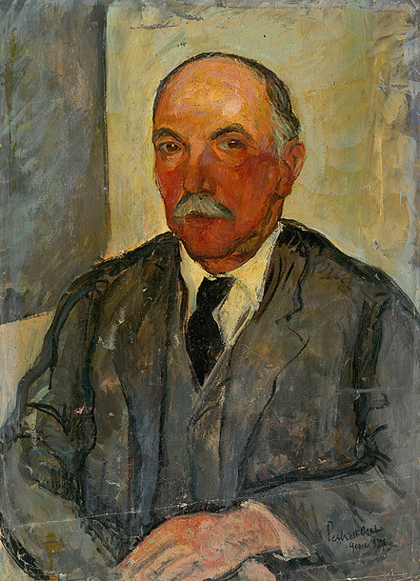 Vilmos Perlrott-Csaba – Portrét maliarovho brata 