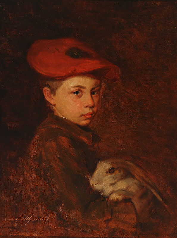 Ľudovít Pitthordt – Chlapec so zajačikom 