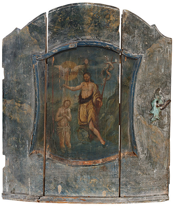 Slovenský maliar z polovice 18. storočia, Neznámy maliar – Krst Krista 