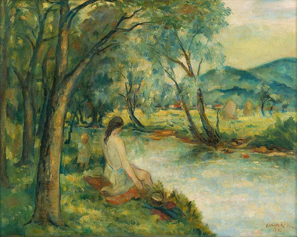 Eugen Lehotský – Krajina pri vode 